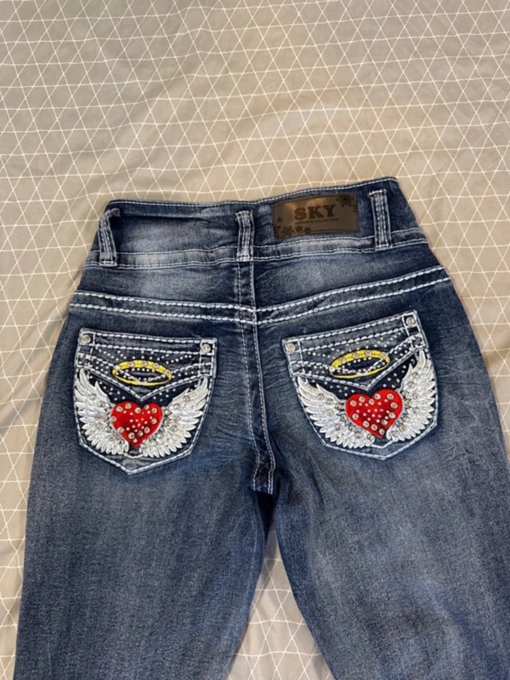 Y2K Sky Collection Flared jeans - Picture 3 of 5